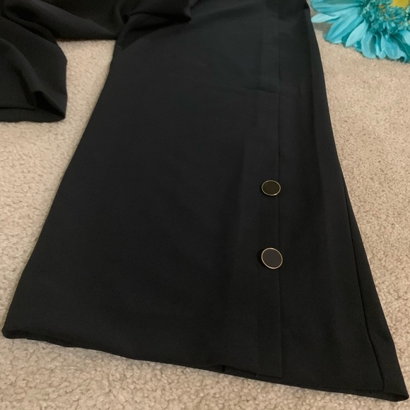 Wide Leg Cropped Pant /Sz 12 - Picture 2 of 7